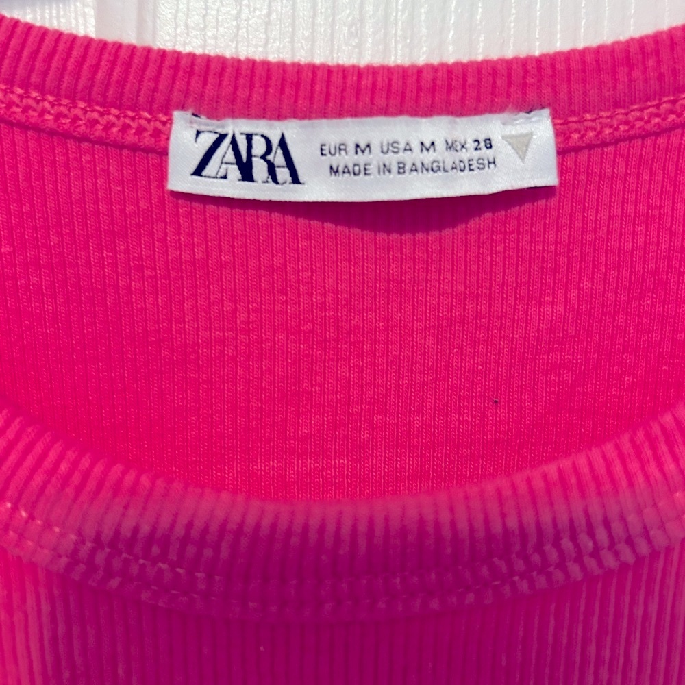Zara Ribbed Sleeveless Top - Picture 2 of 2